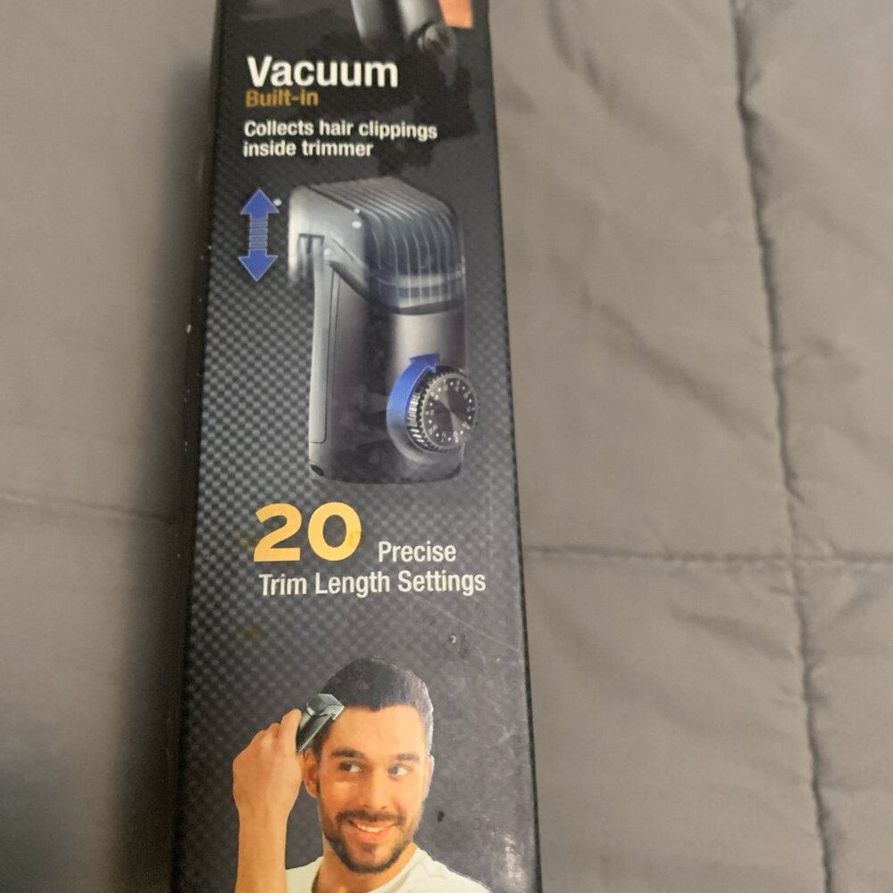 Bell + Howell Vacutrim Rechargeable Hair Trimmer - Picture 4 of 5